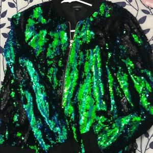 Sequin Bomber jacket